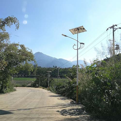 昆明鄉村道路太陽能路燈